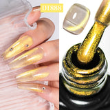 Qfdian Cat Eye Gel Polish With Nail Magnet Tools Flexible Iron Wire For Creating Heart Shapes On Nails Nail Art nail supplies iman