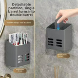 Qfdian Bathroom Cosmetics Shelf Wall Hanging Toilet Toothpaste Shelf Toothbrush Comb Storage Razor accessori doccia bathroom shelf