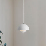 Qfdian Danish Aesthetic Mushroom Pendant Light