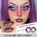 Qfdian Cosplay Starry 14.5mm 1 Pair | 1 Year