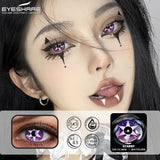 Qfdian Cosplay Starry 14.5mm 1 Pair | 1 Year