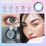 Qfdian Swan Blue 14.5mm 1 Pair | 1 Year
