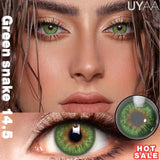 Qfdian  1Pair NEW Color Contact Lenses For Eyes Beauty Pupils Natural Pupils Brown Contact Lenses Soft Colorful Cosmetics Gray Len