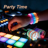 Qfdian  A Gift for Her/him 10 Colorful LED String Lights Suitable for Giving As A Party Bracelet