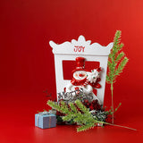 Qfdian 10PCS Artificial Plants Cheaper 2023 Christmas Tree Pine Needles New Year Decorations for Home Scrapbooking Diy Gifts Candy Box