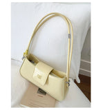 Qfdian Korean Y2k Aesthetic Fairy Women's Handbags Elegant All Match Luxury Design Crossbody Bag Fashion Chic Office Lady Shoulder Bags