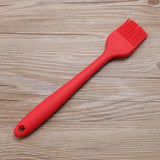Qfdian Silicone BBQ Oil Brush Basting Brush DIY Cake Bread Butter Baking Brushes Kitchen Cooking Barbecue Accessories BBQ Tools