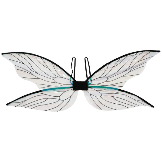 Fairy Wings Women Girls Cicada Wings Dragonfly Elf Wings Fairy Halloween Cosplay Costume Festive Party Masquerade Props Dress Up