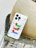 Qfdian Colorful Puppy Dog Phone Case For Iphone 16ProMax 13 14 15 16 Pro Max 14ProMax 15ProMax Cover Soft Fundas