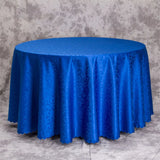 Qfdian  Thickened Circular Tablecloth for Hotel Restaurants Suitable for Parties European Jacquard Solid Color Durable Tablecloth Pad