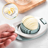 Qfdian Multifunction Egg Slicers Section Cutter Divider Plastic Egg Splitter Cut Egg Device Creative Egg Cutter Tools Kitchen Gadget