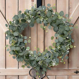 Qfdian  Greenery Foliage Vine Artificial plant christmas Accessories Wedding outdoor garden yard archway Decor Home table Wall Hanging