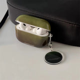 Qfdian  Cold Wind Dark Green Blending Suitable For Niche LSN Soft Cases Such As Apple Wireless Bluetooth Headphone Cases
