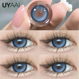Qfdian  Color Contact Lenses for Eyes Makeup Brown Natural Big Eye Lenses Gray Eye Contact Green Color Lens NEW Cleopatra Series