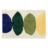 Qfdian  High Quality Bath Mat Simple Style Flocking Bathroom Non-slip Mat Bathroom Door Mat Microfiber Bathroom Carpet