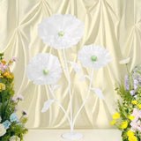 Qfdian  Wedding Decorations for Reception,5.58 Ft Giant Flowers for Decoration,Big Artificial Silk Flowers for Party Banquet Background,