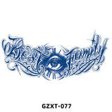 Qfdian New Wholesale Juice Chest Stickers Tattoo Herbal Semi-permanent Back Tatoo Wings Tattoo Stickpaper