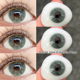 Qfdian  2pcs/pair Beauty Colored Contact Lenses Natural Magnifying Pupil Pink/Blue/Gray/BlackBest Selling Lenses