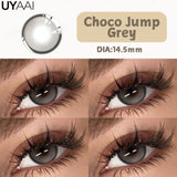 Qfdian  NEW Color Contact Lenses For Eyes Beauty Color Contact Cosmetic Beauty Natural Color Pupils Black Lens Big Eyes Green lens