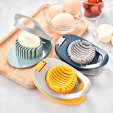 Qfdian Multifunction Egg Slicers Section Cutter Divider Plastic Egg Splitter Cut Egg Device Creative Egg Cutter Tools Kitchen Gadget