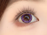 Qfdian  2pcs Cosplay Blue Purple Contact Lenses for Eyes Only For You Surprise Lenses Beauty Eye Color Lens Color Pupils Myopia
