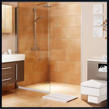 Qfdian  1PC 2m/78.74inch Water Retaining Strip Bathroom Sealing Stopper Shower Dam Retaining Non-slip Dry And Wet Separation Flood Barri