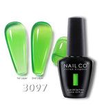 Qfdian  15ml Semi-permanent Rubber Base For UV Gel Nails Polish Manicure LED Hybrid Enamel Lakiery Hybrydowe Vernis Gel Varnishes