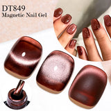 Qfdian Cat Eye Gel Polish With Nail Magnet Tools Flexible Iron Wire For Creating Heart Shapes On Nails Nail Art nail supplies iman