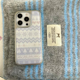 Qfdian Winter plating phone case for iphone 14promax 15pro 16 14 13 15 pro max 16pro 13promax snowman print protector cover shell