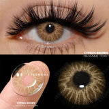 Qfdian 1 Pair New Colored Contact Lenses Fashion Green Eyes Lenses Natural Blue Lenses Gray Contacts Fast Delivery Yearly Lens