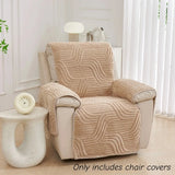 Qfdian  1pc First Class Sofa Cover Home Decoration Single Sofas Cushion Integrated Massage Chair Anti Slip Pad Dust Cat Scratch Preventi