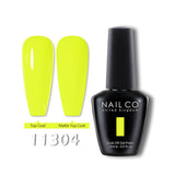 Qfdian  15ml Semi-permanent Rubber Base For UV Gel Nails Polish Manicure LED Hybrid Enamel Lakiery Hybrydowe Vernis Gel Varnishes