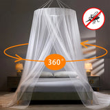 Qfdian Bed Canopy on the Bed Mosquito Net Summer Camping Repellent Tent Insect Curtain Foldable Net living room Bedroom