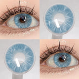 Qfdian  1pair New ARTHUR Color Contact Lenses for Eyes Green Eye Lenses Gray Contacts Fashion Cosmetic Pupils Yearly Color Eyes