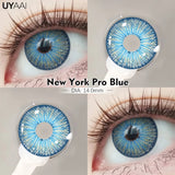 Qfdian  Fashion1 Pair  Color Contact Lenses High Quality Lenses Blue Myopia Lenses Makeup Gradient Lenses