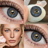 Qfdian  Siri Series NEW Colored Contacts Lenses Cleopatra Series Beauty Women Makeup Green Pupils Cosmetic Brown Natural Contacts