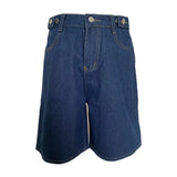 Qfdian  Summer New Fashion Street Wear Versatile A-Line Wide Leg Denim Pants Women Korean Straight Leg Loose Women's High Waist Shorts
