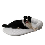 Qfdian  Summer Pet Cooling Mat Ice Bead Dog Bed Removable Washable Sofa Cushion with Cool Sensation Sponge for Dogs and Cats Indoor Home