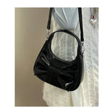 Qfdian Japanese Sweet Kawaii Bow Purses and Handbags Women Casual Top-Handle Bags Y2k Elegant Shoulder Crossbody Bag Fashion Clutches