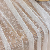Qfdian  1pc Romantic Lace Table Cloth Embroidered Dining Tablecloths Dustproof Rectangular Coffee Table Cover Wedding Decor Supplies