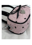 Qfdian Women Mini Cellphone Bags Fashion Sweet Fairy Bow Top-Handle Bag Y2k Aesthetic Ins Clutches Casual Elegant Purses and Handbags