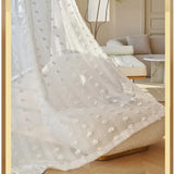 Qfdian  Curtains for Bedroom Living Dining Room French Luxury Retro Dream Butterfly Yarn White Tulle High End Balcony Windows Door
