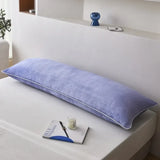 Qfdian  milk fleece, Farai fleece, double couple long pillowcase, long pillowcase to keep warm in winter