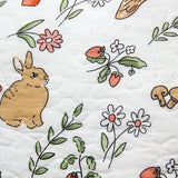 Qfdian  New Cotton Plain Pillowcase Soft and Skin Friendly Fashionable Countryside Style Quilted Fabric Pillowcase Printed Cushion Cover