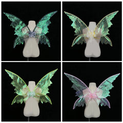 Folding for Butterfly Fairy Wing for Butterfly Wing Dress Up Birthday Party  Costume Halloween Angel Wing for Kids 449B