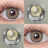 Magister Color contact lenses Gray lenses 1Pair for eyes iris-inspired Colored Lenses Yearly Circle lenses