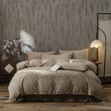 Qfdian  Korean Style Bedding Set Ins Retro Fresh Floral Washed Cotton Four Piece Duvet Set, Student Dormitory Bed Sheet Three Piece Set