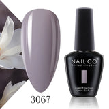 Qfdian  15ml 334 Blue Pink Colors Nail Gel Polish Soak Off UV LED Nail Lacquer Varnish Semi Permanent Nail Art Gel For Nail Art