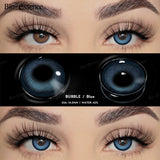 Qfdian 1 Pair Colored Contact Lenses for Eyes Blue Lenses Lenses Gray Lenses Green Eye Natural Lenses Fashion Lenses Beauty