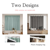 Qfdian Star Curtain Blackout Partition Window Hanging ring for Bedroom Living room With gauze pink Simple Decor curtain